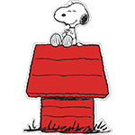 SNOOPY ON DOG HOUSE ACCEN TS