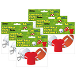 (6 PK) FOOTBALL ASSORTED CUT OUTS