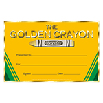 CRAYOLA GOLD CRAYON AWARD