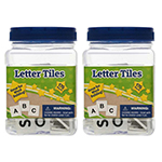 (2 PK) LETTER TILES UPPER & LOWER