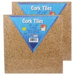 (2 PK) CORK TILES 12INX12 IN 4 PER