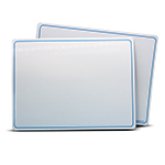 9X12IN 2-SIDED DRYERASE M AT 12/PK