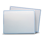 9X12IN 2-SIDED DRY ERASE MAT 24/PK