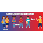 GERM SHARING IS NOT CARIN G FLOOR