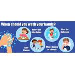 WHEN TO WASH YOUR HANDS F LOOR