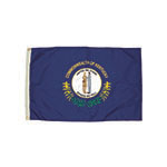 3X5 NYLON KENTUCKY FLAG H EADING &