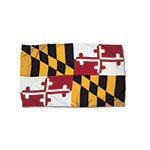 3X5 NYLON MARYLAND FLAG H EADING &