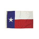 3X5 NYLON TEXAS FLAG HEAD ING &