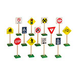 TRAFFIC SIGNS 7IN 13/PK