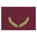 EMBOSSED CERTIFICATE FOLD ERS MAROON