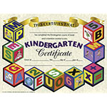 CERTIFICATES KINDERGARTEN 30/PK