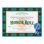 CERTIFICATES HONOR ROLL B LUE 30/PK