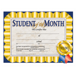 STUDENT OF THE MONTH 30/P K 8.5 X 11