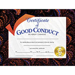 CERTIFICATES GOOD CONDUCT 30/PK