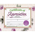 CERTIFICATES OF APPRECIAT ION 30 PK