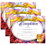 (3 PK) CERTIFICATES OF CO MPLETION