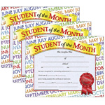 (3 PK) STUDENT OF THE MON TH CERT