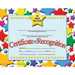 CERTIFICATES OF RECOGNITI ON 30 PK