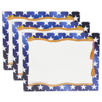 (3 PK) STARS CERTIFICATE BORDER/