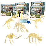 PALEO HUNTER DIG KIT FIVE DINOSAURS