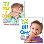 WHO SAYS BOARD BOOK SET