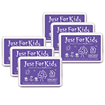 (6 EA) JUST FOR KIDS PURP LE INKPAD