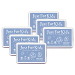 (6 EA) JUST FOR KIDS LIGH T BLUE INK