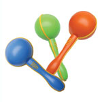 MINI MARACAS 2/PK ASSORTE D COLORS