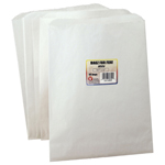 COLORFUL PAPER BAGS 8.5X1 1 WHITE