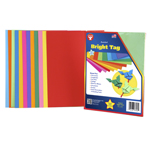 BRIGHT TAG CARD STOCK 48 SHEETS