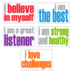 POSITIVITY POSTERS PACK O F 5