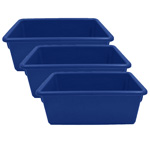 (3 EA) CUBBIE TRAY BLUE