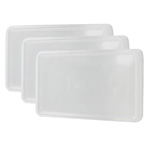 (3 EA) CUBBIE LID CLEAR