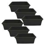 (3 EA) CUBBIE TRAYS BLACK