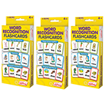 (3 PK) WORD RECOGNITION F LASH CARDS