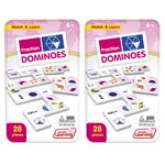 (2 EA) FRACTIONS DOMINOES