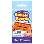 TEN FRAMES POP & LEARN BU BBLE BOARD