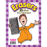 MINI ERASERS PK OF 10