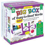 BIG BOX OF EASY TO READ W ORDS GAME