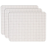 (3 PK) DRY ERASE SHEETS G RAPH