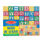 WOODEN ABC/123 BLOCKS