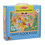 GIANT FLOOR PUZZLE AMERIC A THE