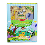 BOOK & PUZZLE PLAY ST IN THE JUNGLE