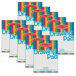 (10 EA) DRAWING PAD 9X12