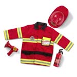 ROLE PLAY FIRE CHIEF COST UME SET