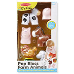 POP BLOCS FARM ANIMALS