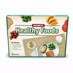 MAGNETIC HEALTHY FOODS 34 PCS