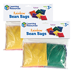 (2 EA) BEAN BAGS RAINBOW 6/PK