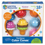 SMART SNACKS RAINBOW COLO R CONES