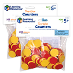 (2 PK) TWO COLOR COUNTERS RED AND